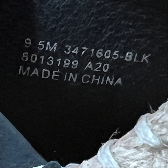 Frye 9.5 Amber Espadrille $148 Platform Wedges Leather Sandals Raffia Black - Picture 10 of 10